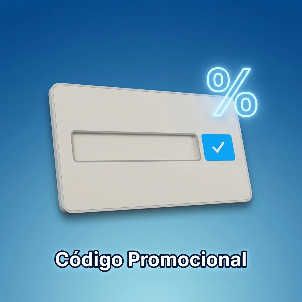 Tabla de códigos promocionales mostrando bonos de bienvenida y recarga con instrucciones de aplicación