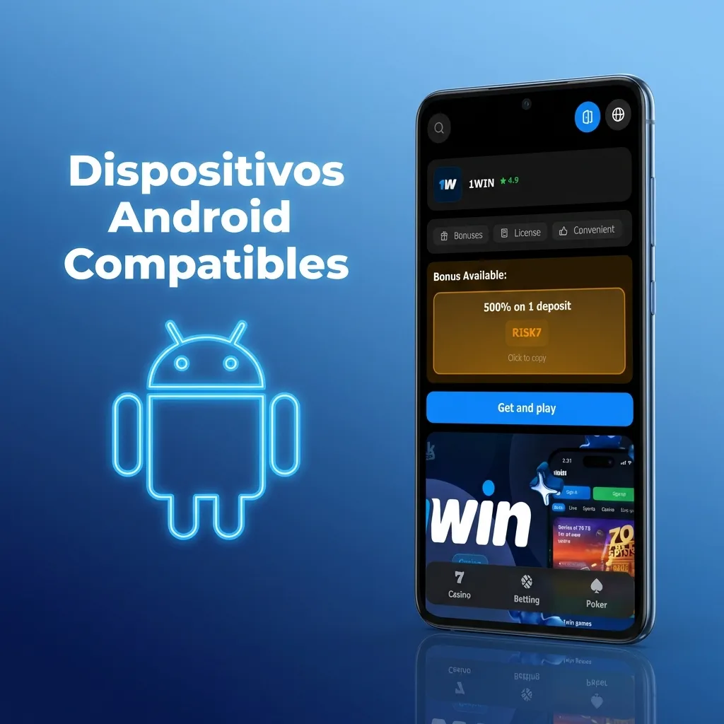 List of compatible Android devices including Samsung Galaxy, Xiaomi, Motorola, Huawei, OnePlus, and Realme models